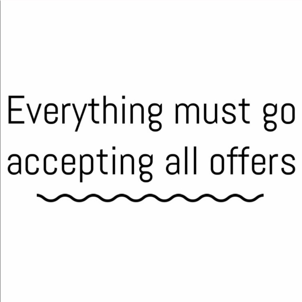 Accepting all reasonable offers!!! Trying to sell!